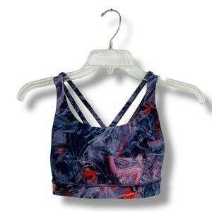 Lululemon Energy Bra Atmospheric Purple Size 4 Women’s Gym Wear Sports Bra